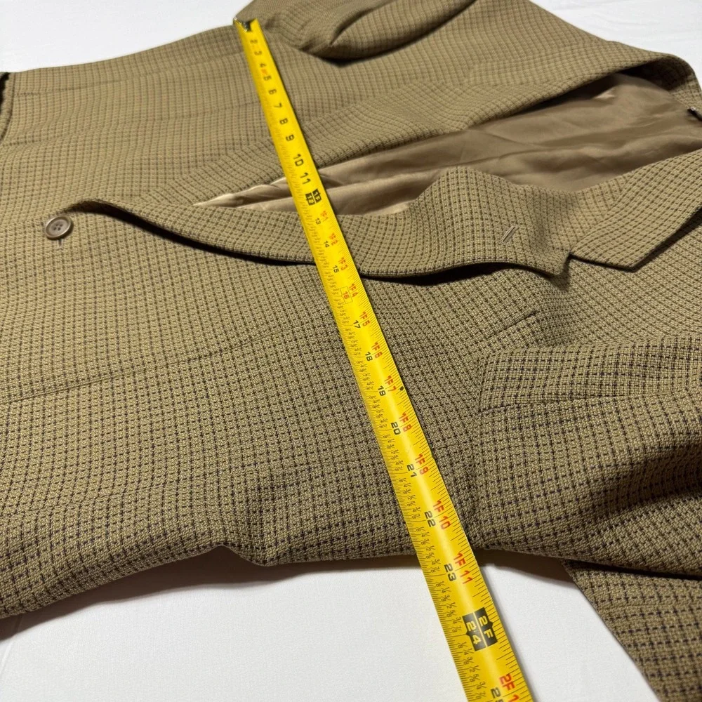 Vintage Harris And‎ Hobbs Wool Blazer Tweed Check Men's Size 42 Reg